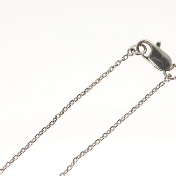 LOUIS VUITTON Pandantif Bois Necklace metal Brown LV Auth - Picture 12 of 14